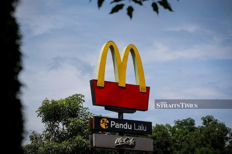 McDonald’s Malaysia today said it will withdraw its brand defamation legal suit against pro-Palestinian group Boycott, Divestment, Sanctions (BDS) Malaysia. - NSTP/ASYRAF HAMZAH
