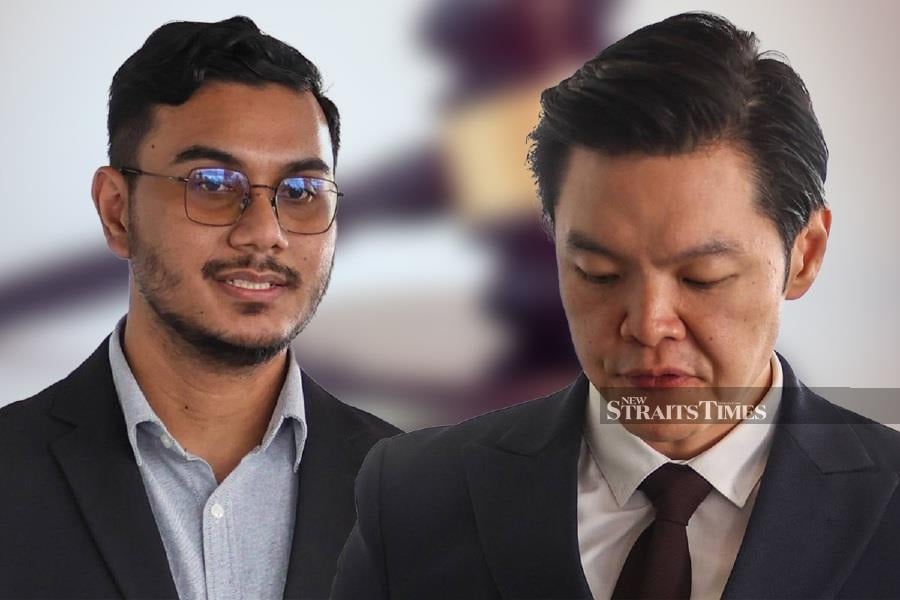 Its executive director, Wathshlah G. Naidu, said legal actions against Tan Meng Kheng (right) and Khairi Anwar Jailani under Section 298 of the Penal Code raised questions about artistic freedom and freedom of expression in Malaysia. - NSTP/ASWADI ALIAS
