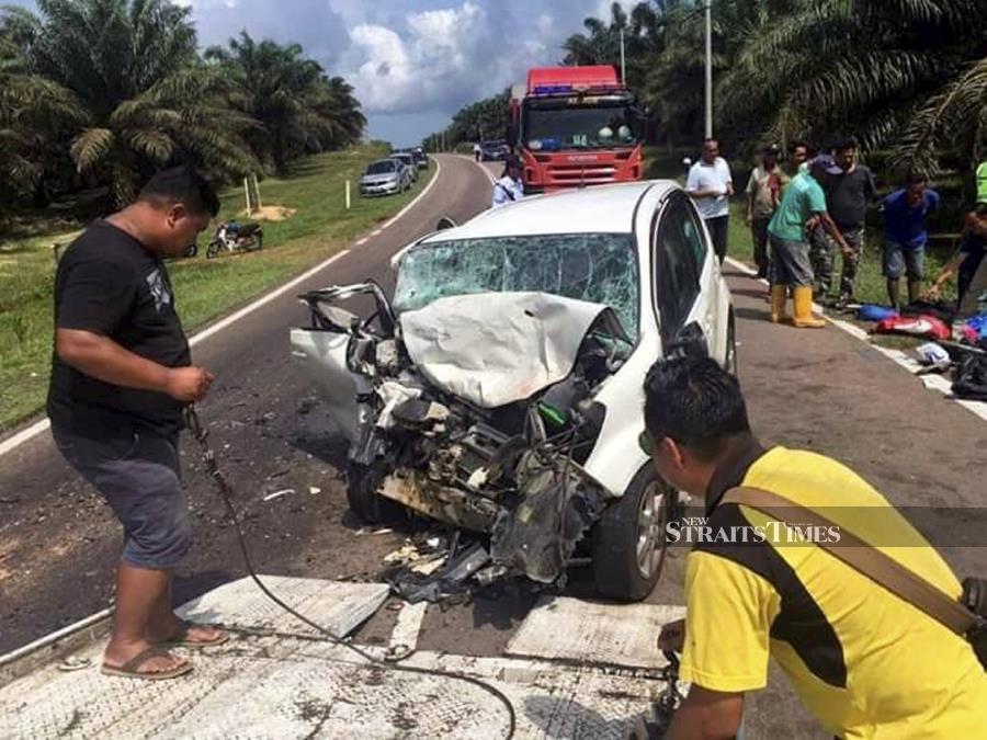 Three religious school employees killed in Mersing car-4WD crash | New ...