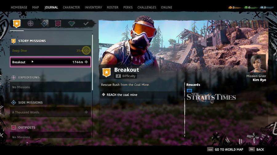 Quest - Far Cry 6  Interface In Game