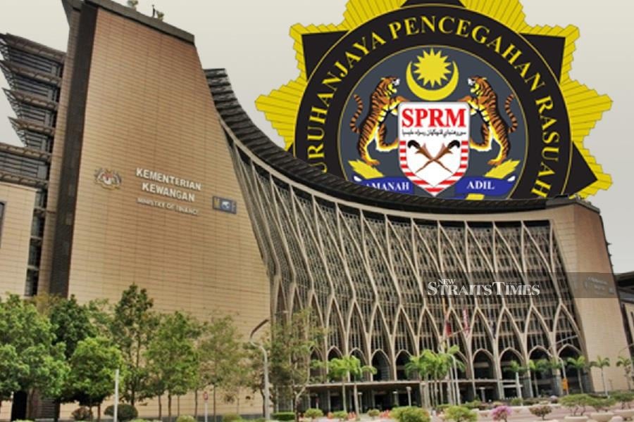 They said the MACC visited the Finance Ministry (MOF) and the Prime Minister's Department to start the investigation process, gather information and obtain relevant documents today. - File pic