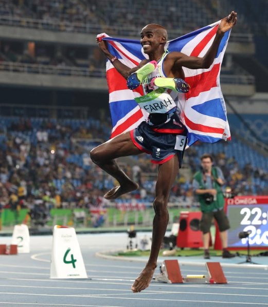 (Olympics) Farah seals first distance double-double in 40 years | New ...