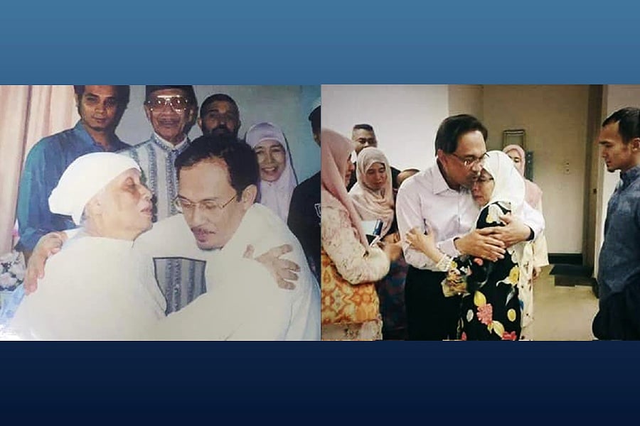 Prime Minister Datuk Seri Anwar Ibrahim today wished Happy Mother’s Day to all mothers, including his late mother, Che Yan Hamid Hussein, and his wife, Datin Seri Dr Wan Azizah Wan Ismail. - Pic courtesy from Datuk Seri Anwar Ibrahim Facebook page