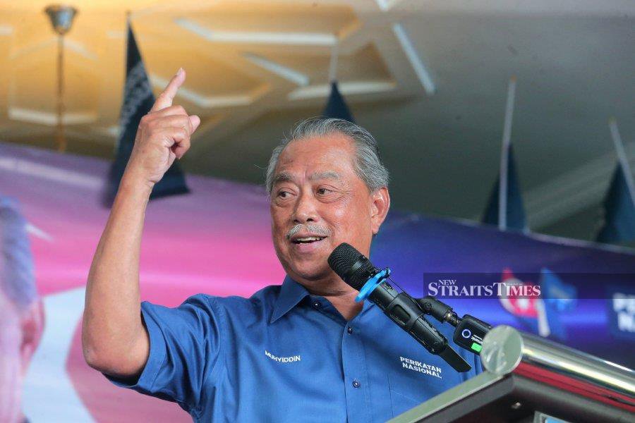 In Malaysia, the last vestige of defence for Tan Sri Muhyiddin Yassin, who might have lost the plot or whose position seems compromised and weakened, is to suddenly double down on a decades-old, cynical Pas ploy — branding fellow Muslim rivals as infidels or their actions as “haram”. - NSTP/NUR AISYAH MAZALAN