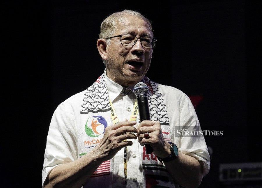 MyCare chairman, Datuk Seri Dr Kamal Nasaruddin Mustapha, said MyCare was also drawing up plans for the long-term redevelopment of Gaza, which has been destroyed by the Israeli regime, under its Rebuild Gaza programme. - NSTP/ SADIQ SANI