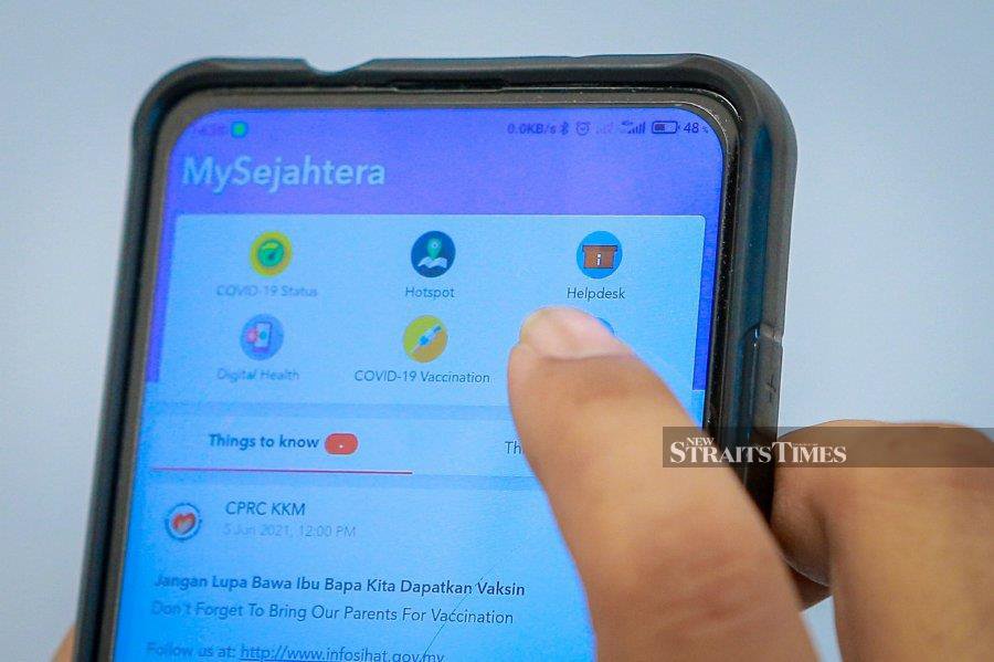 Digital certificate mysejahtera from download to how No Need