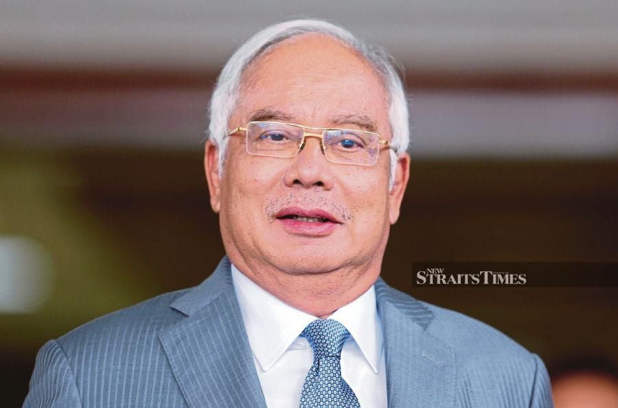 The absence of Datuk Seri Najib Razak at his youngest son’s engagement ceremony today has been highlighted by Umno supreme council member Datuk Mohd Puad Zarkashi. - NSTP file pic