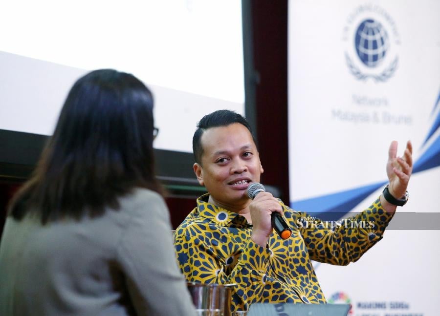 Natural Resources and Environmental Sustainability Minister Nik Nazmi Nik Ahmad said new policies such as the National Climate Change Bill (RUUPIN) would also be expedited to achieve the target. - NSTP/EIZAIRI SHAMSUDIN