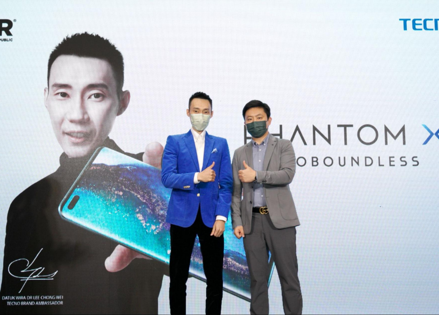 To coincide with the launch of its latest flagship smartphone, TECNO appointed national badminton hero Datuk Lee Chong Wei as its new Malaysian brand ambassador. - File pic credit (TECNO)