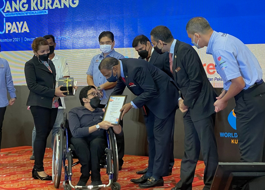 REV Media Group was given the ‘Majikan Prihatin’ award on December 14 for its inclusivity in the office environment. (Photo credit: REV Media Group)