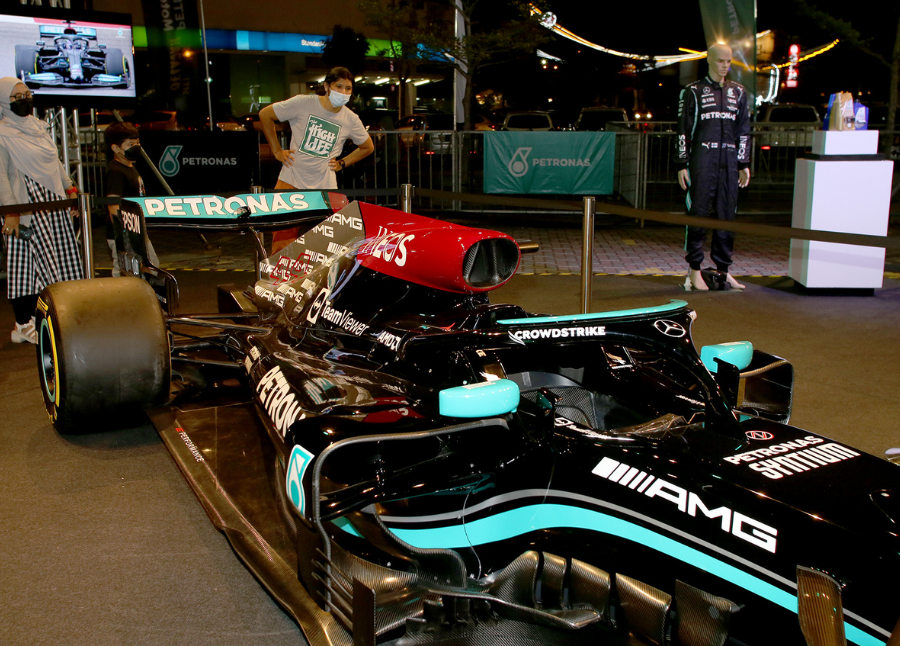 Attendees will have the opportunity to take pictures with the Mercedes AMG-PETRONAS Formula 1 race car, which will be on display during the roadshows.
