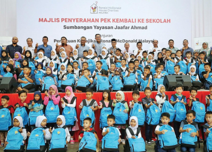 The programme hopes to motivate children to study diligently in school. - File pic credit (RMHC Malaysia)