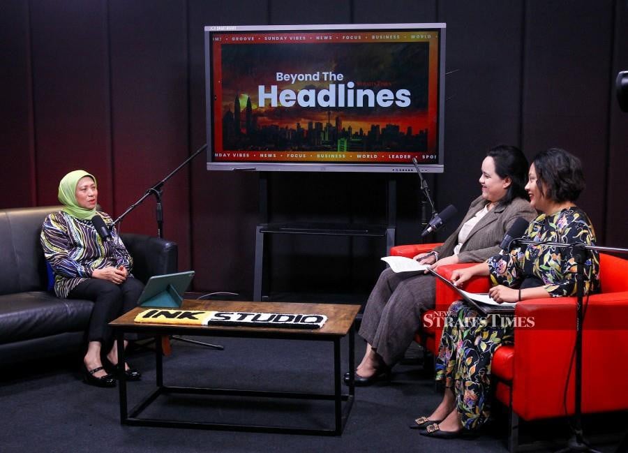 In this special epsiode of Beyond the Headlines, Women, Family and Community Development Minister Datuk Seri Nancy Shukri comes on to discuss pressing issues concerning the nation's most vulnerable groups. NSTP/AZIAH AZMEE