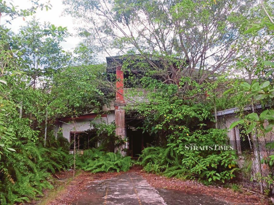  Within the walls of Ayer Molek Prison, most structures have been overgrown by shrubs, and an eerie silence adds to its creepy aura. PIX BY JASSMINE SHADIQE