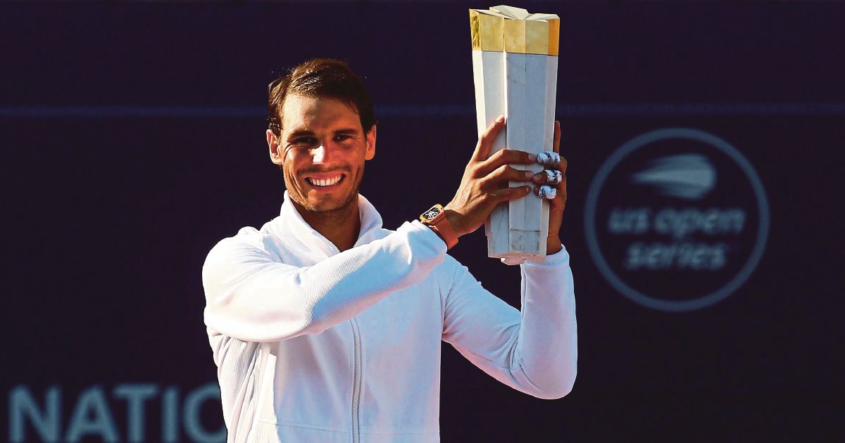 Nadal downs Tsitsipas to win Toronto Masters New Straits Times