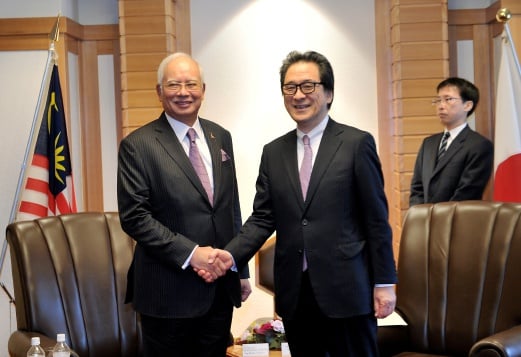 PM Najib meets Japanese business leaders to discuss closer Msia-Japan ...