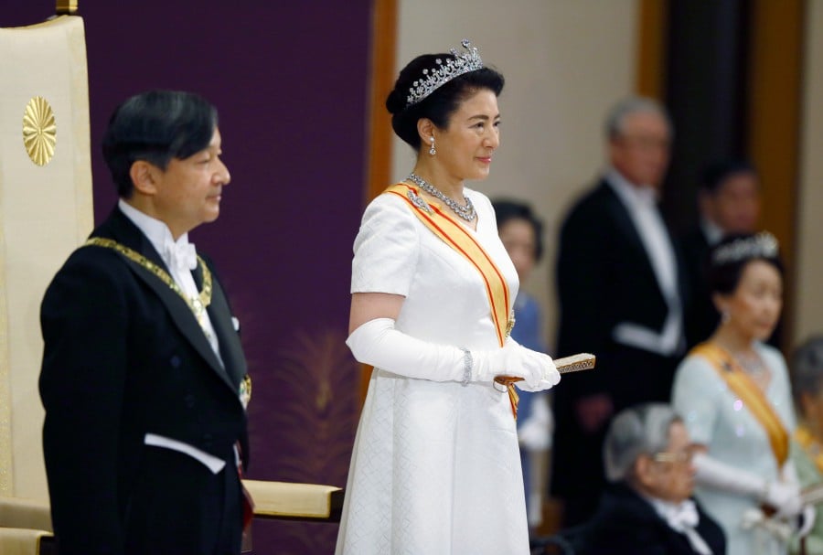 Japans New Emperor Naruhito Ascends Chrysanthemum Throne - 