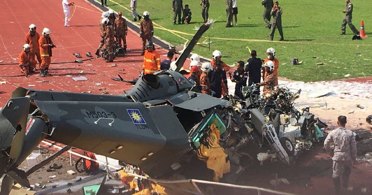 Lumut helicopter crash: Navy confirms 10 dead; investigation board to ...