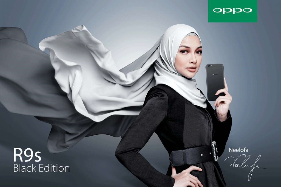 Neelofa fronts Oppo R9s Black Edition | New Straits Times | Malaysia