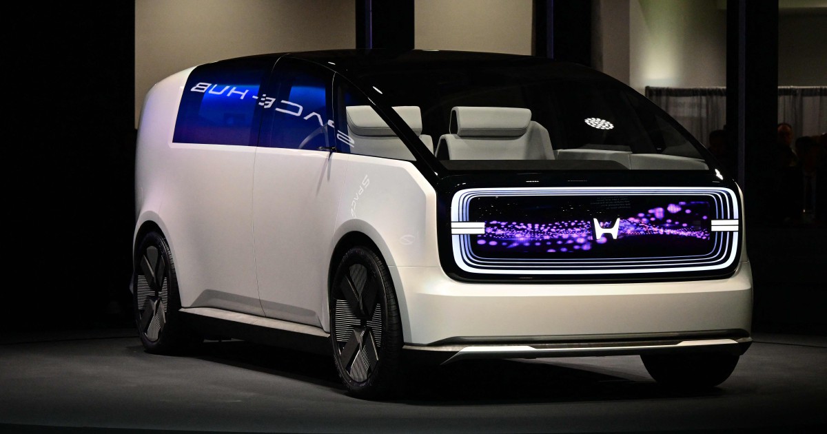 Honda unveils futuristic EV designs to hit US market in 2026