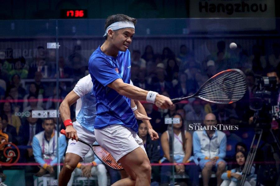Malaysia’s Asian champion Ng Eain Yow reached the quarter-finals of the QSF 3 Open tournament in Doha, Qatar, on Thursday. - NSTP file pic