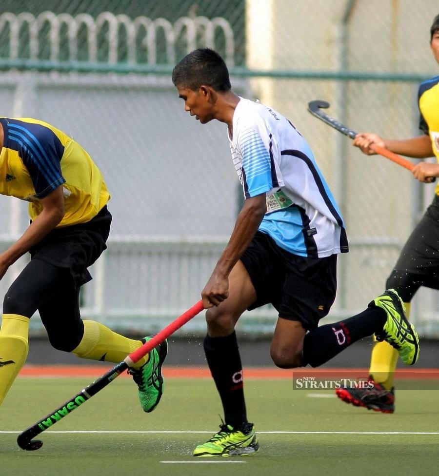 Nur Rahull Hrsikesa Thaitchana Muruthi's dedication to his passion for hockey knows no bounds. - NSTP file pic