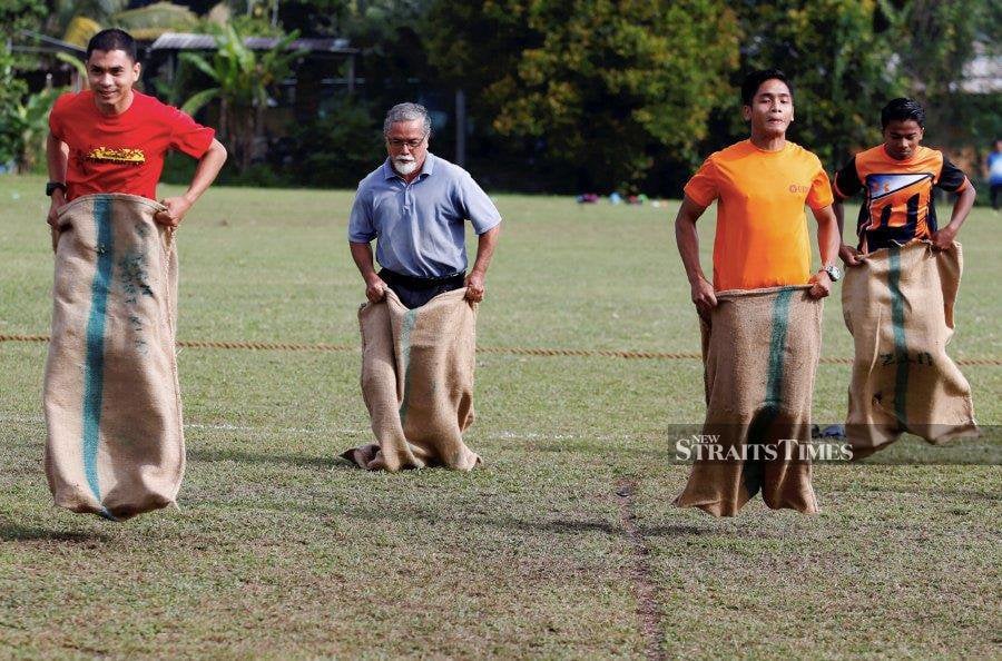 The aim for older adults is for them to be healthy and maintain their independence and quality of life. Photo of a mixed-add gunny-sack race in Penang by Ramdzan Masiam.