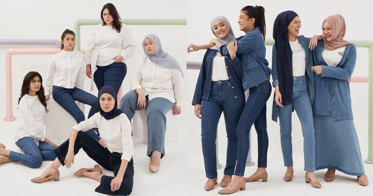 Denim And Feminine Looks From Poplook