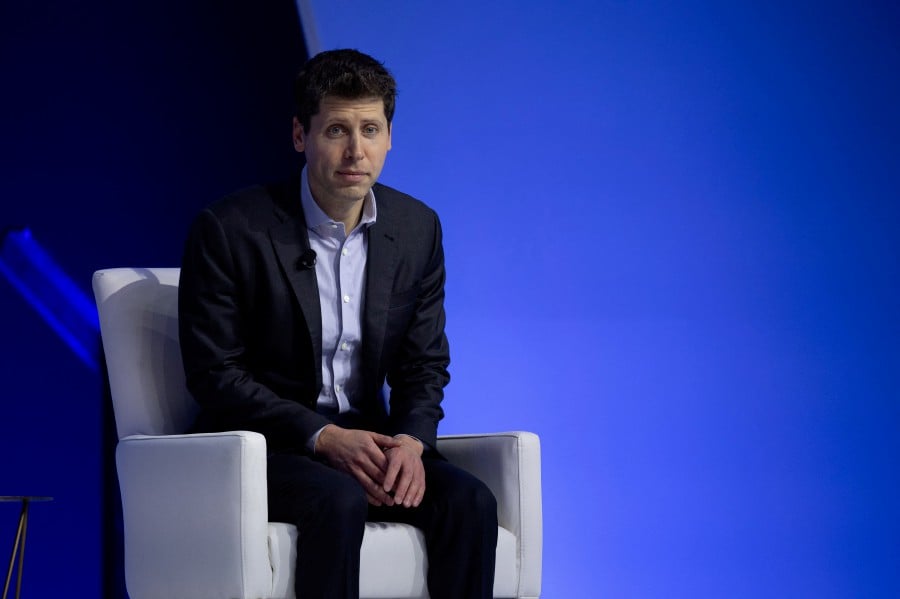  OpenAI, the company that launched ChatGPT a year ago, said Friday it had dismissed CEO Sam Altman in a shock firing of a central figure in the AI revolution. - Reuters pic