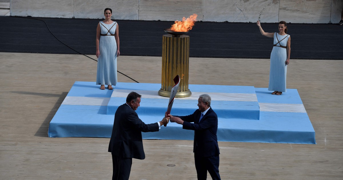 Olympic flame arrives in China ahead of 2022 Beijing Games