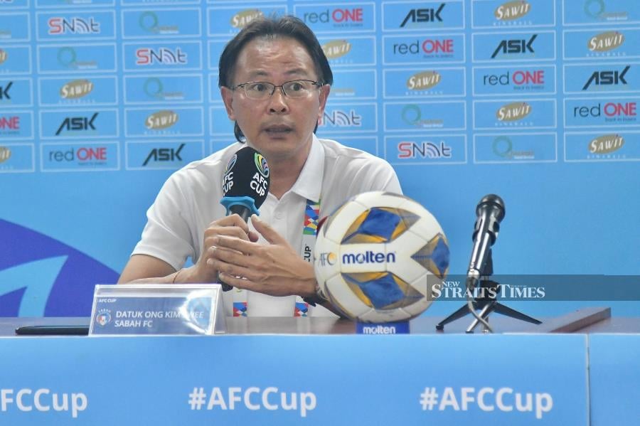 Former national Under-23 coach Ong Kim Swee feels that should plan A fail, there are 25 more alphabets to look at. - NSTP/ MOHD ADAM ARININ