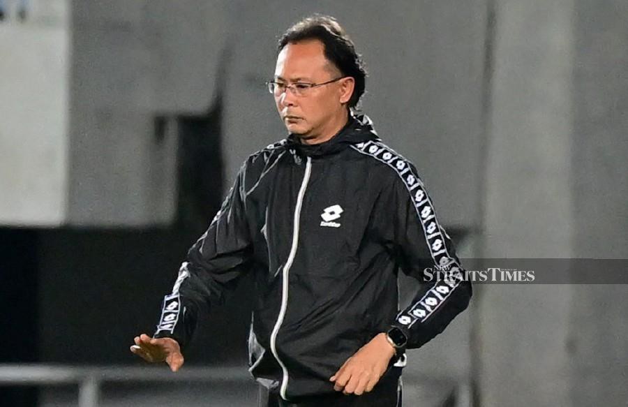  Sabah coach Datuk Ong Kim Swee. -NSTP/GHAZALI KORI