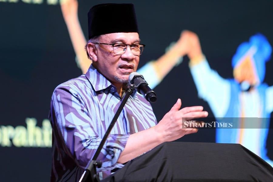 The Madani government serves all races equally, even the minorities in the country, said Prime Minister Datuk Seri Anwar Ibrahim. - NSTP/L. MANIMARAN