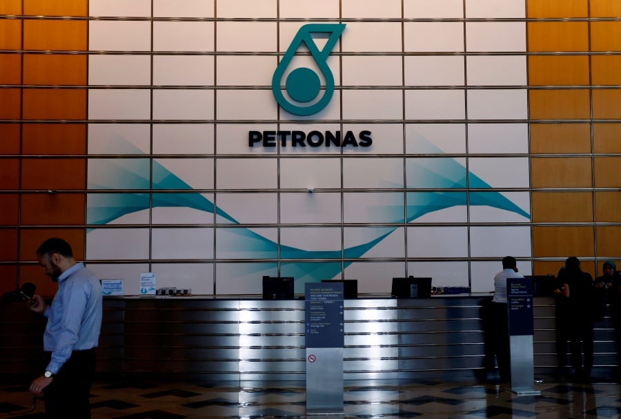A Petronas logo at their office in Kuala Lumpur, Malaysia. REUTERS/Lai Seng Sin/File Photo