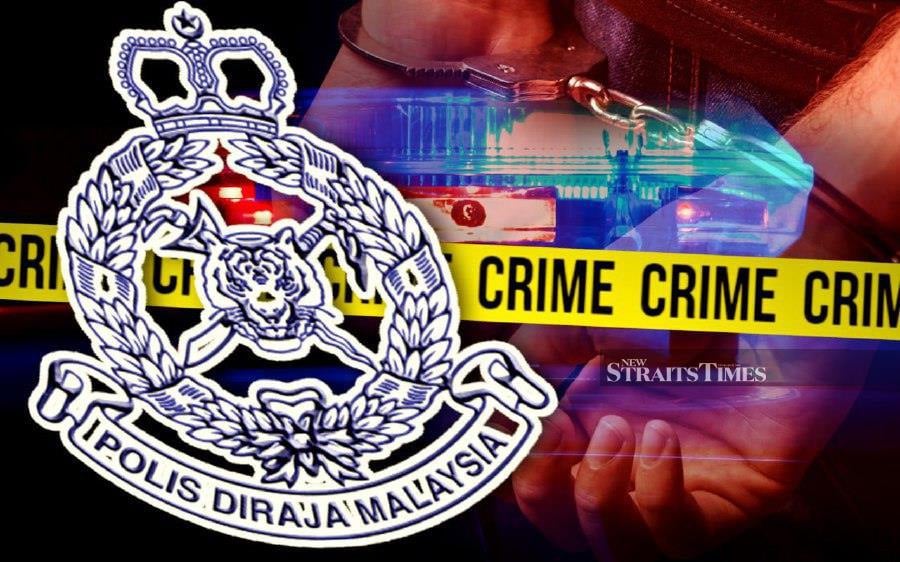 Police have successfully arrested a local unemployed man responsible for 31 cases of home burglaries and business premises break-ins, resulting in a total loss of RM119,965. - File pic
