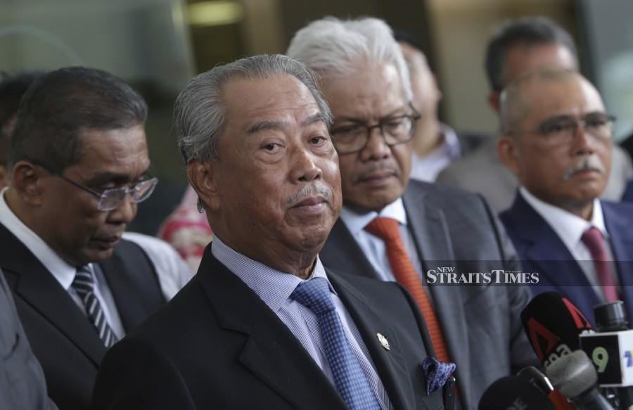 An Umno Supreme Council member has told Perikatan Nasional (PN) chairman Tan Sri Muhyiddin Yassin to set a good example by persuading his son-in-law to return to the country and face the law. - NSTP/MOHAMAD SHAHRIL BADRI SAALI