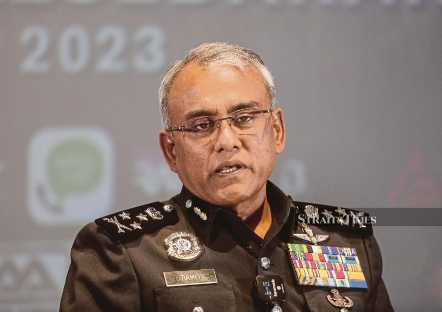 Bukit Aman Commercial Criminal Investigation Department director Datuk Seri Ramli Mohamed Yoosuf.