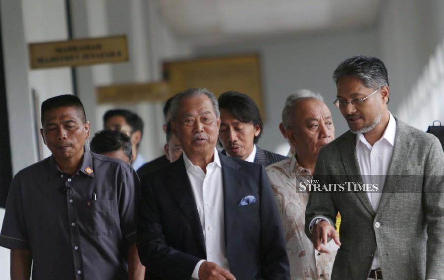 Tan Sri Muhyiddin Yassin said, as of now, malicious accusations have circulated in the mass media and social media but none were able to detail how he is implicated in the matter and the alleged misconduct. NSTP/MOHAMAD SHAHRIL BADRI SAALI