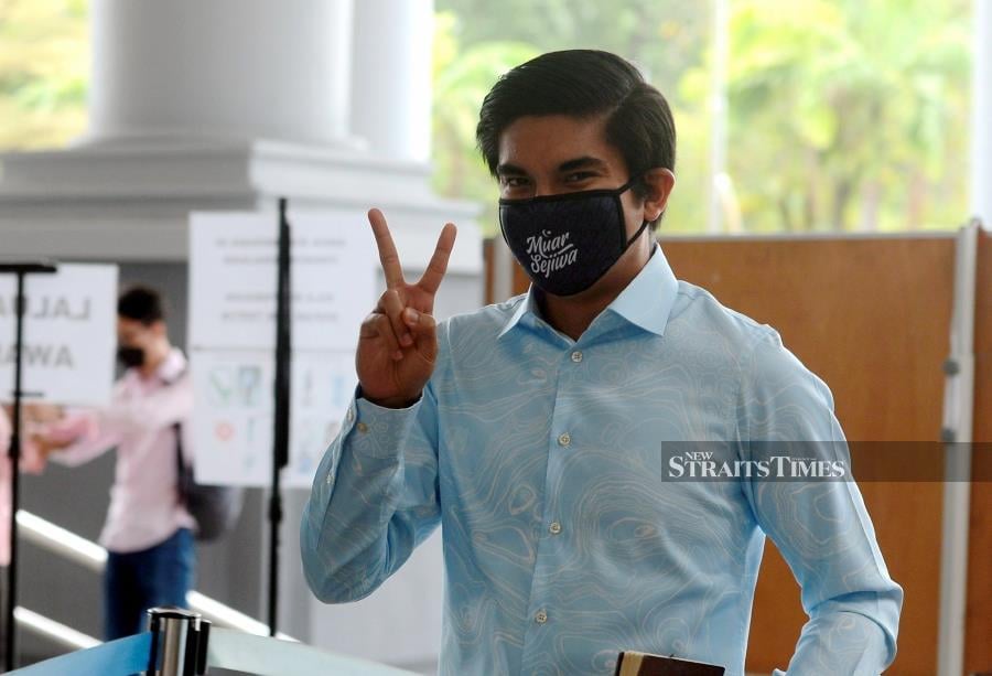Muar Member of Parliament Syed Saddiq Syed Abdul Rahman has succeeded in his application to transfer his criminal breach of trust (CBT), misappropriation of funds and money laundering trial from the Sessions Court to the High Court. - NSTP/MOHAMAD SHAHRIL BADRI SAALI