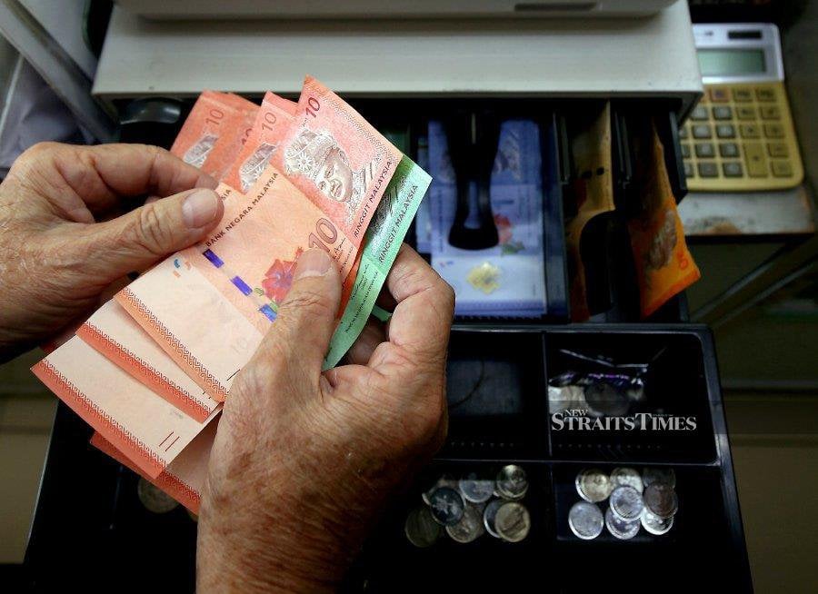 The ringgit fell one per cent MoM to RM4.773 against the greenback.NSTP/MIKAIL ONG