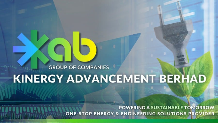 Kinergy Advancement Bhd (KAB) through its unit KAB Energy Holdings Sdn Bhd has partnered with Johor Corp (JCorp) to develop energy efficient data centres.
