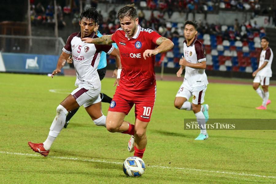 Sabah will have much to reflect on after a 3-1 loss to Indonesian side PSM Makassar in their final AFC Cup Group H match at the Likas Stadium today. NSTP/MOHD ADAM ARININ