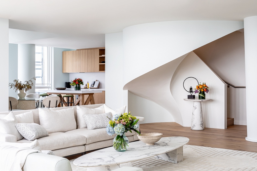 A first look inside Frank Gehry’s first residential buildings in the UK. Courtesy photo (Image credit: Taran Wilkhu)