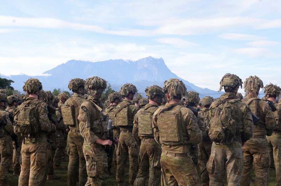 KOTA BELUD: United States (US) military personnel take part in the Keris Strike Exercise Series 29/2024, which began on Friday (June 28) at Paradise Camp, Kota Belud. Also taking part in this joint exercise are military forces from host country Malaysia and Australia. — BERNAMA
