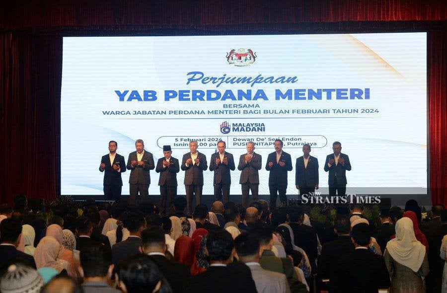 The government is resolute in its commitment to combat corruption, including thorough investigations and decisive actions by enforcers against all parties involved in the case, said Datuk Seri Anwar Ibrahim. - NSTP/MOHD FADLI HAMZAH