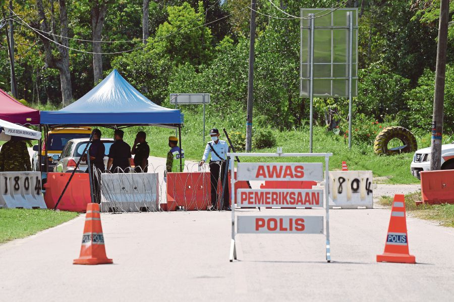 Two Orang Asli villages in Pahang will come under a two-week Enhanced Movement Control Order (EMCO) from Sept 28 to contain the spread of Covid-19.  - Bernama file pic