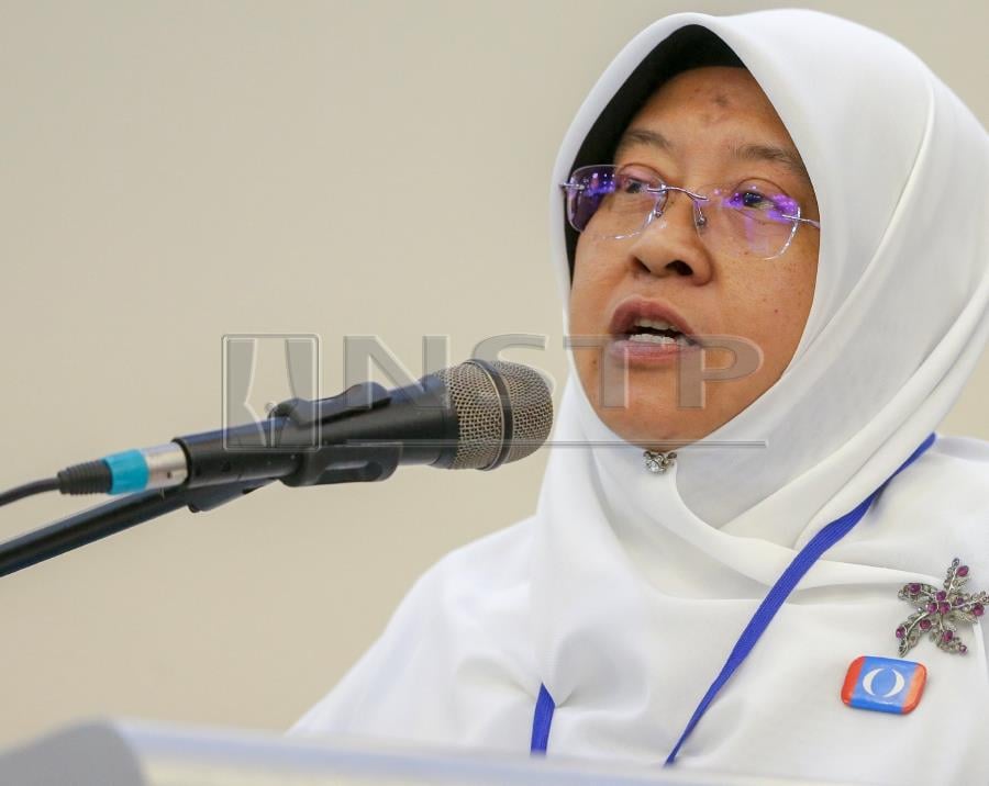  PKR Wanita chief Haniza Talha said the agenda to have greater women representation in the party’s leadership appears to be sidelined in the party central leadership council for the 2018-2021 term. Pic by NSTP/AZIAH AZMEE