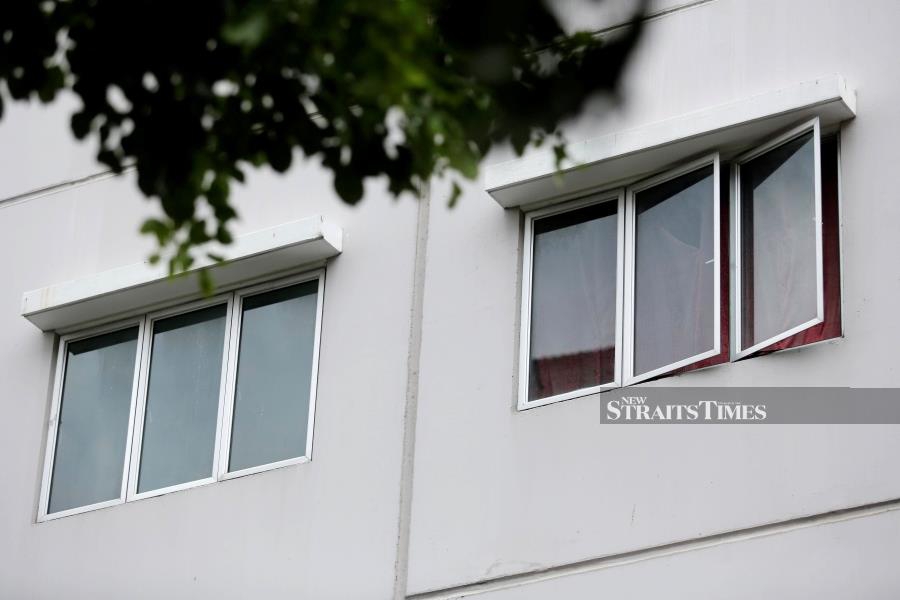 The call to install grilles follows a case of a toddler who fell from the third floor window of her flat at PPR Sri Aman in Jinjang on May 2. - NSTP/AIZUDDIN SAAD