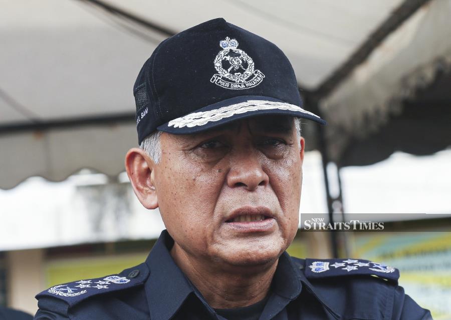 Inspector General of Police Tan Sri Acryl Sani Abdullah Sani said the video showed a man giving a racist-laced speech at an indoor premises. -NSTP file pic
