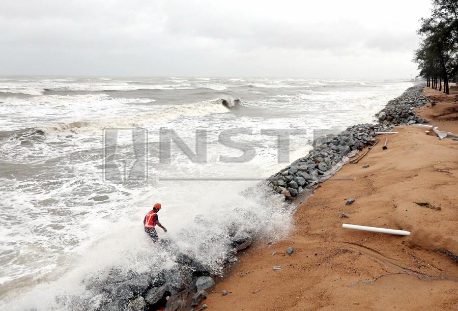 Fire And Rescue Dept Monitoring Coastal Areas Following Tropical Storm ...